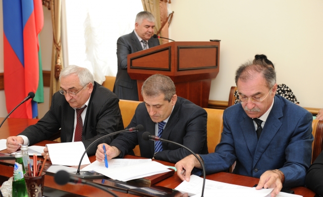 Состоялось очередное заседание Оргкомитета по подготовке и проведению Дагестанского экономического форума - 2012